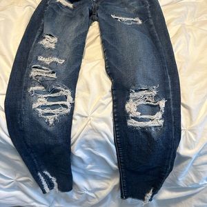 ✨American Eagle next level stretch ripped jeans✨